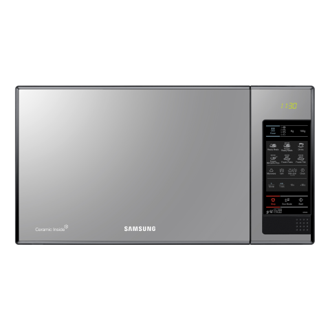 SAMSUNG GE83X Solo Mikrodalga, Izgara Fonksiyonu, Üçlü Isıtma Sitemi, Aynalı Tasarım, 23 Lt İç Hacim